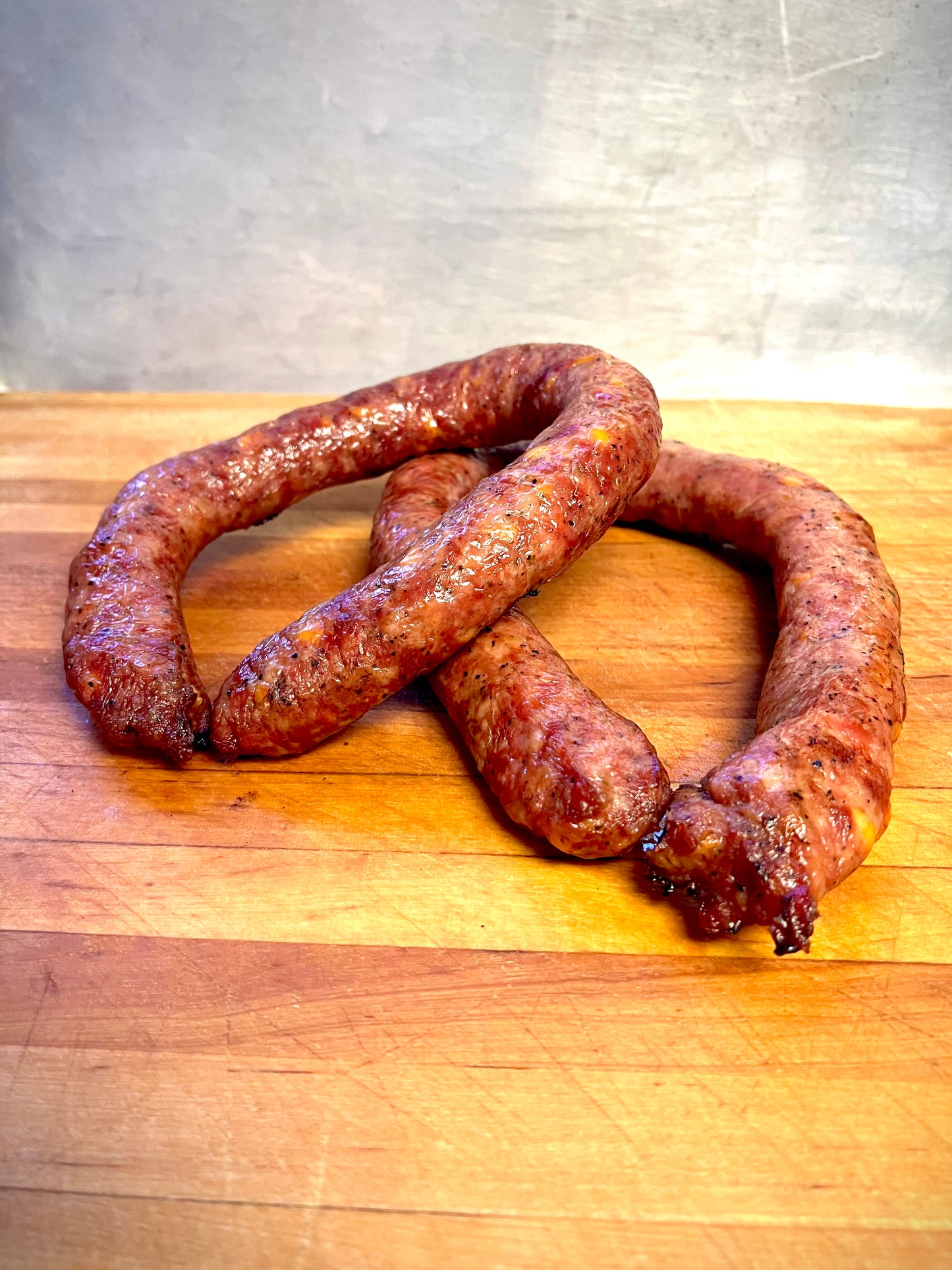 Rabel’s Roadhaus Smoked Jalapeño & Cheese Sausage